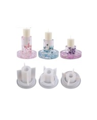 Büyük Mum Altlığı - Hobi Silikon Kalıbı - Kod:306