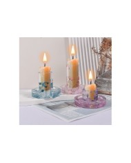 Büyük Mum Altlığı - Hobi Silikon Kalıbı - Kod:306