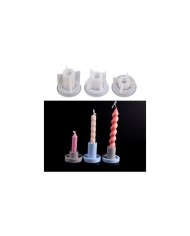 Ortanca Mum Altlığı - Hobi Silikon Kalıbı - Kod:433