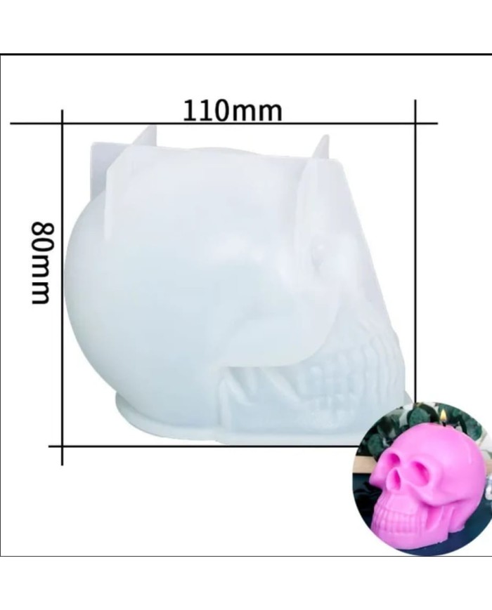 Kuru Kafa Mum Kalıbı - Hobi Silikon Kalıbı -Kod:477