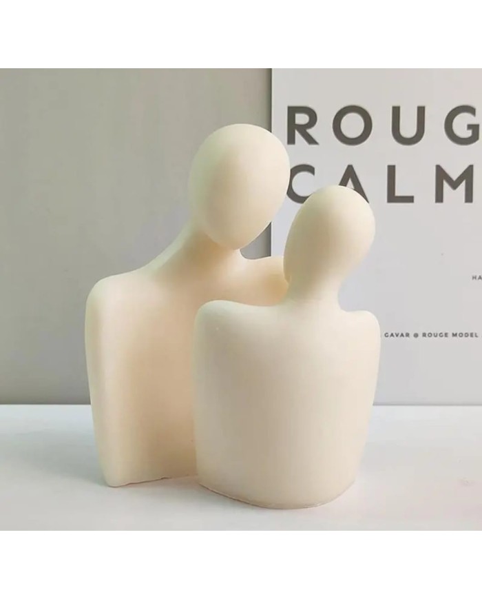 Bakışan Heykel Model2 Mum Kalıbı - Hobi Silikon Kalıbı -Kod:467