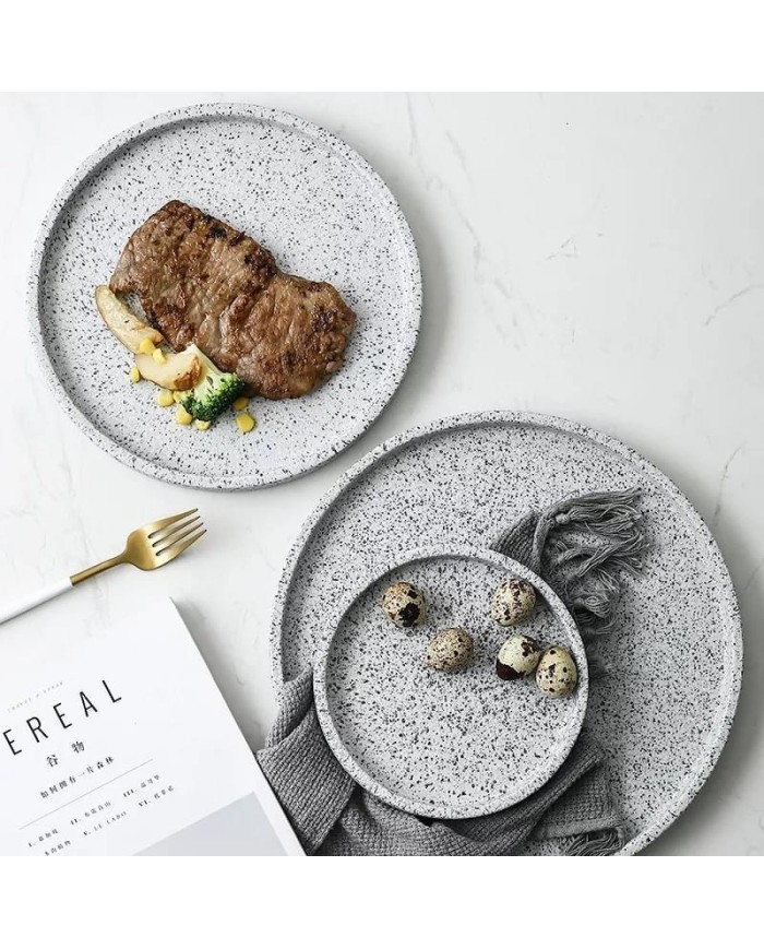 Yuvarlak tabak silikon kalıp -18 cm-Kod:1079