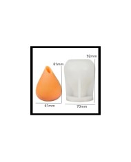 Tombul Tasarım Çiçek Beton Kalıbı - Hobi Silikon Kalıbı -Kod:533