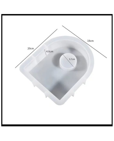 Oval Dekoratif Saat Kalıbı Seti - Hobi Silikon Kalıbı -Kod:1057 Oval Dekoratif Saat Kalıbı Seti - Hobi Silikon Kalıbı -Kod:1057