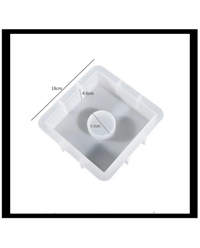 Kare Dekoratif Saat Kalıbı Seti - Hobi Silikon Kalıbı -Kod:425 Kare Dekoratif Saat Kalıbı Seti - Hobi Silikon Kalıbı -Kod:425