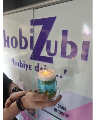 Organik İnci Tozu Mum 500gr