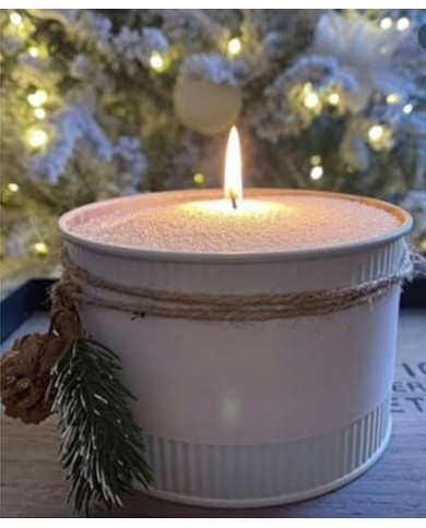 Organik İnci Tozu Mum 500gr