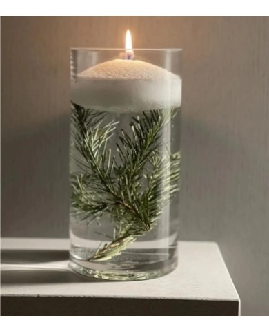 Organik İnci Tozu Mum 500gr