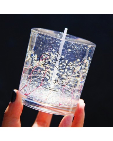 Jel Mum, Mum Jeli, Şeffaf Mum 500 gr