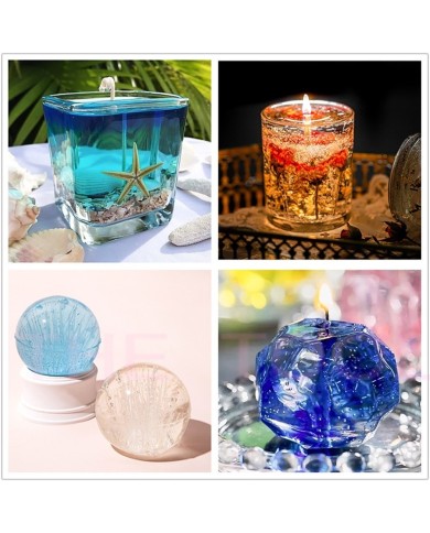 Jel Mum, Mum Jeli, Şeffaf Mum 500 gr