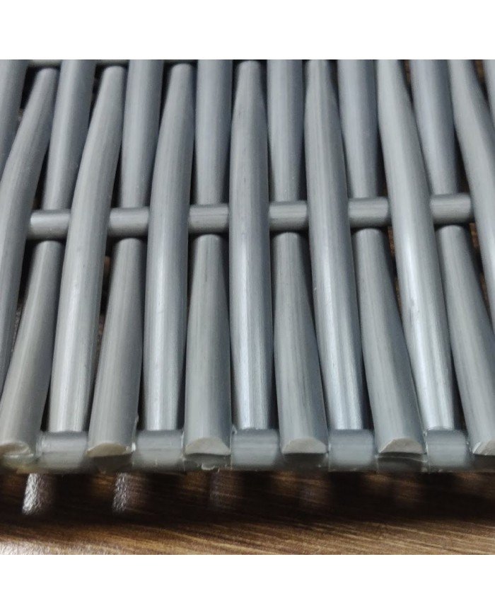 Dal Sentetik Plastik Gri Renk Rattan - 650g - Özel Renk ve Stok İçin İletişime Geçiniz.