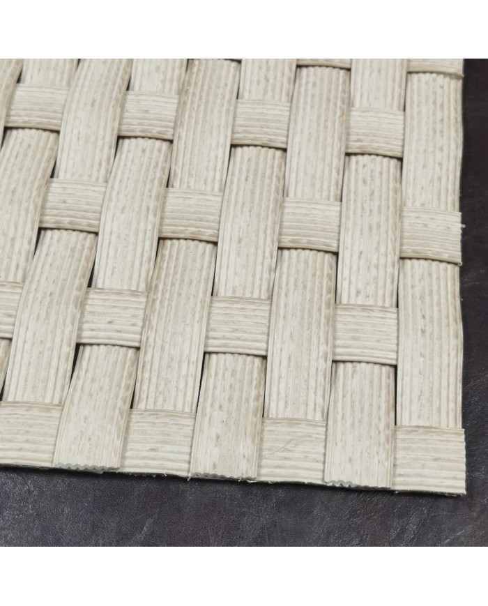 Kanallı Yassı Sentetik Plastik Bej Renk Rattan - 25 Kg - Özel Renk ve Stok İçin İletişime Geçiniz.