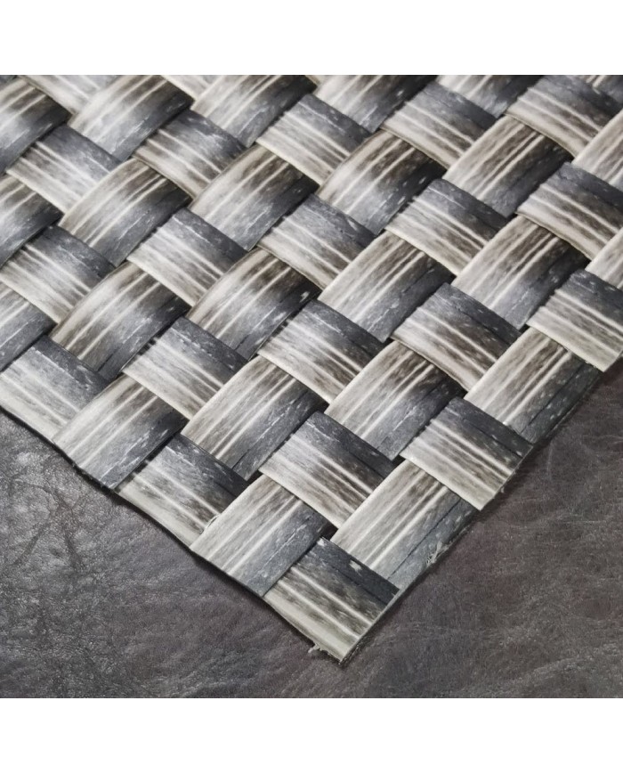 Yassı Sentetik Plastik Üç Renk Rattan - 650g - Özel Renk ve Stok İçin İletişime Geçiniz.