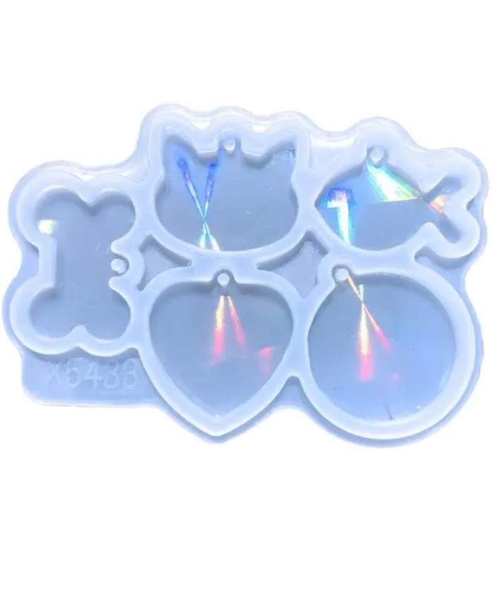 Holografik Evcil Hayvan Silikon Kalıp - Kod:473