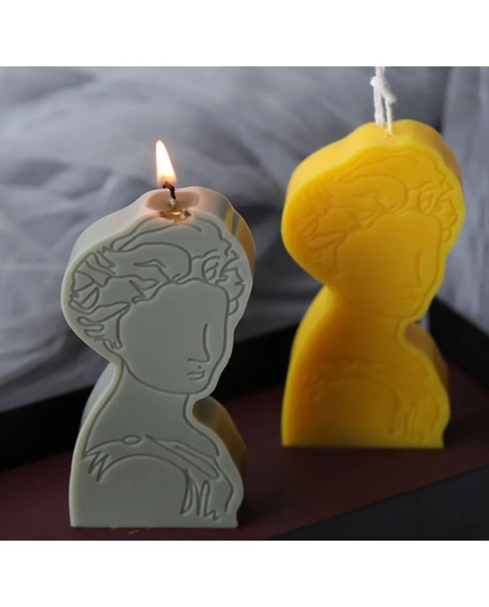 Kadın Mum Silikon Kalıbı - Kod:435