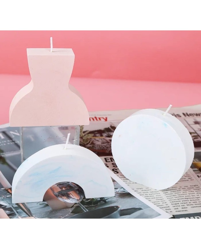 Kadın Mum Silikon Kalıbı - Kod:435