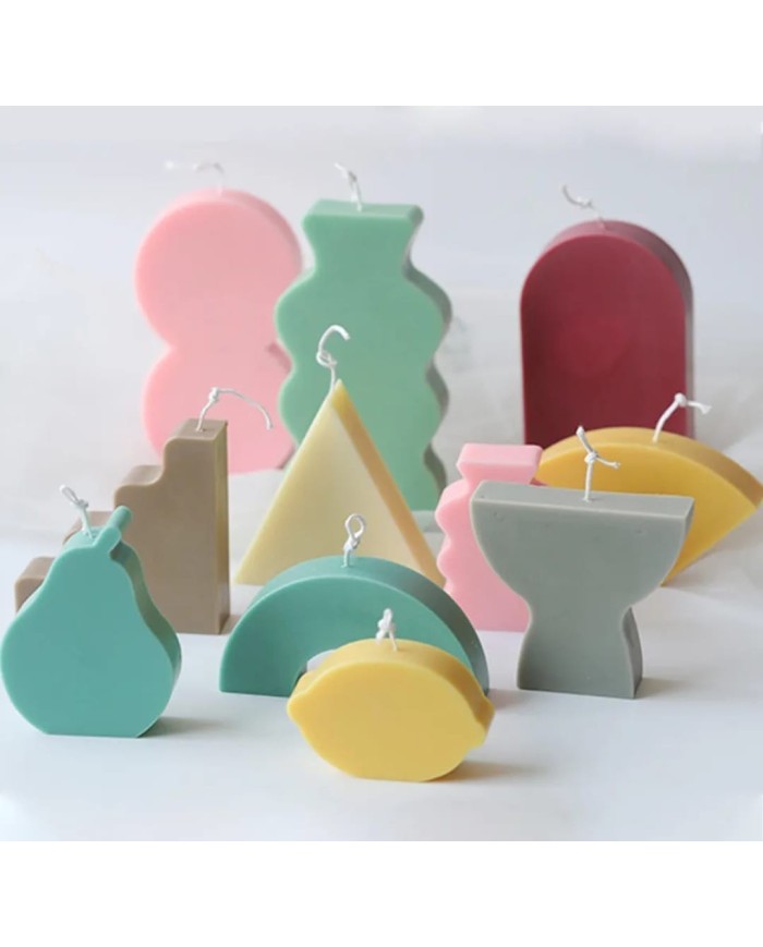 Mumluk Kristal Epoksi Reçine Kalıp - Kod:478