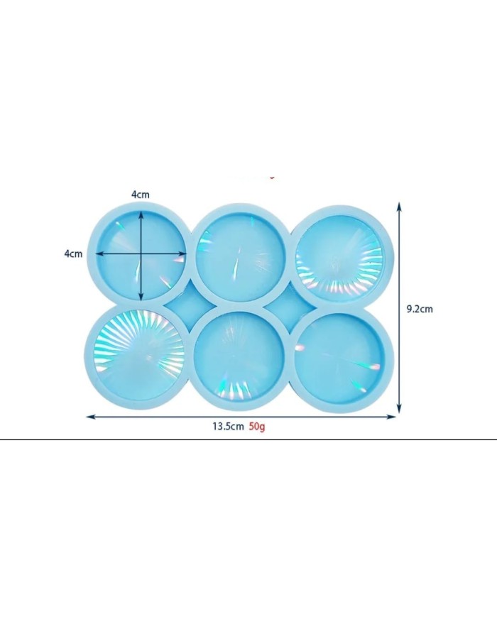 13,5cm x 9,2cm Hologramlı Popsocket Kalıbı - Kod:515