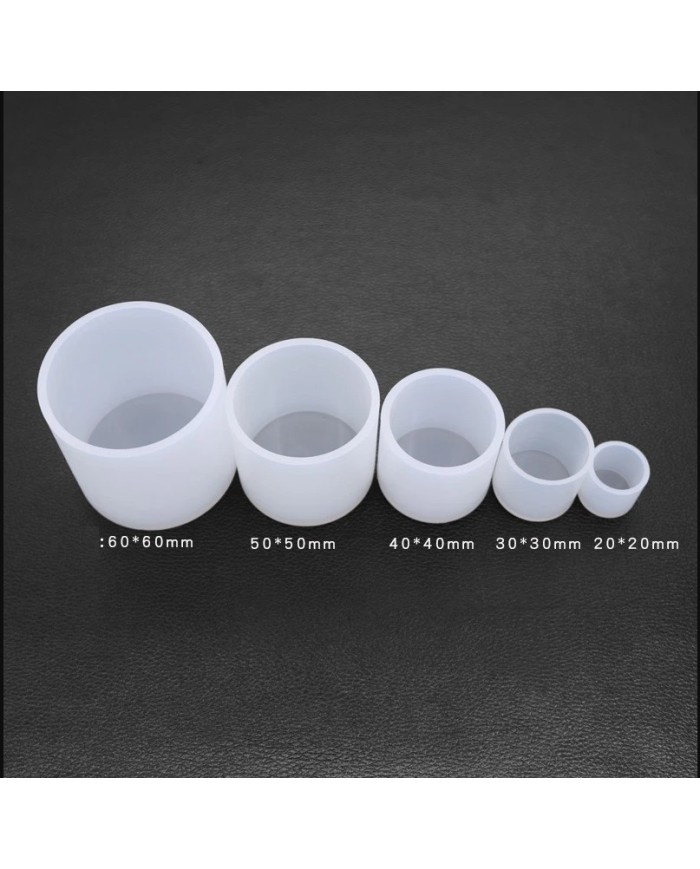 SİLİNDİR - Silikon mum Kalıp - 3cm -Kod:398