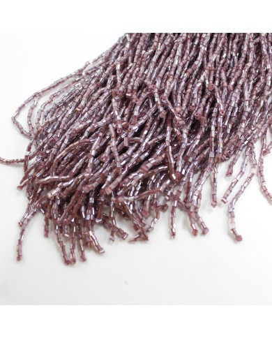 10 Metre - Boncuklu 15 - cm Püskül Saçak - Gül Kurusu 10 Metre - Boncuklu 15 - cm Püskül Saçak - Gül Kurusu