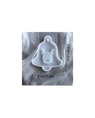 Ren Geyiği Yılbaşı Çanı Kalıbı