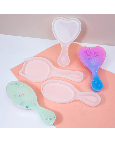 Elips Epoksi Tarak Kalıp Seti