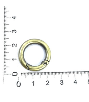 Yuvarlak Kapama Aparatı - 2cm - Gümüş 1 Çift