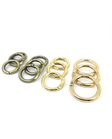 Yuvarlak Kapama Aparatı - Gold -2.5cm 1 Çift