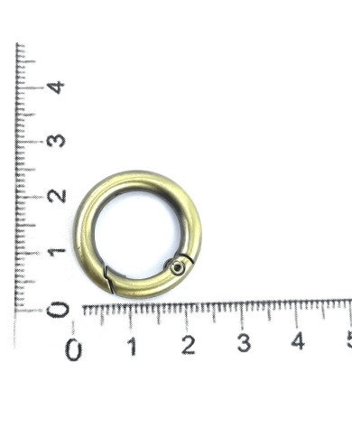 Yuvarlak Kapama Aparatı - Gold -2.5cm 1 Çift