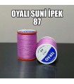 4 Katlı Suni İpek Oya İpleri - 87