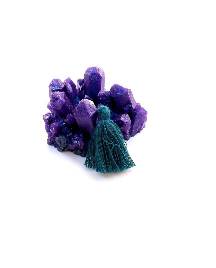 100 ADET - MİNİ BOY PÜSKÜL - 3CM - TURKUAZ