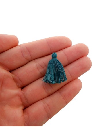 100 ADET - MİNİ BOY PÜSKÜL - 3CM - TURKUAZ