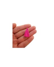 100 ADET - MİNİ BOY PÜSKÜL - 3CM - KOYU PEMBE