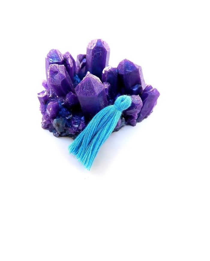 100 ADET - MİNİ BOY PÜSKÜLÜ - 3CM - AÇIK MAVİ