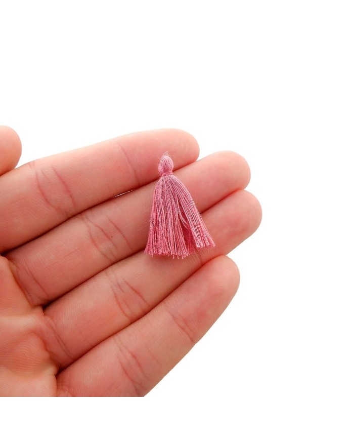 100 ADET - MİNİ BOY PÜSKÜL - 3CM - PEMBE