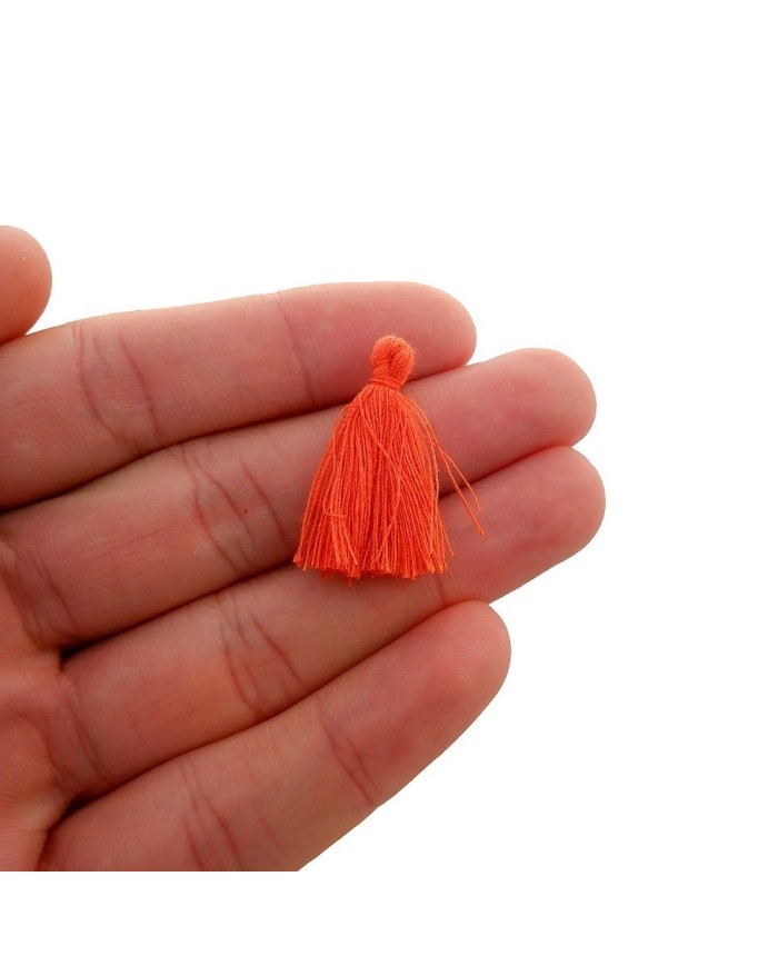 100 ADET - MİNİ BOY PÜSKÜL - 3CM - Turuncu