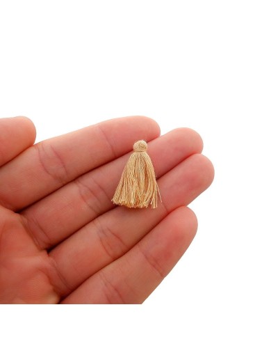 100 ADET - MİNİ BOY PÜSKÜL - 3CM - SOMON RENGİ