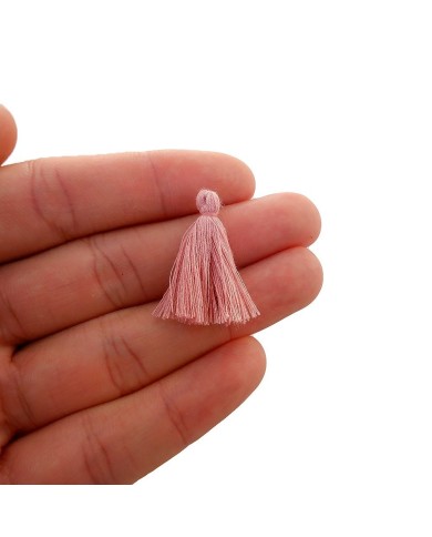 100 ADET - MİNİ BOY PÜSKÜLÜ - 3CM - PEMBE