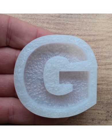 Tekli Harf Epoksi Reçine Kalıbı - G