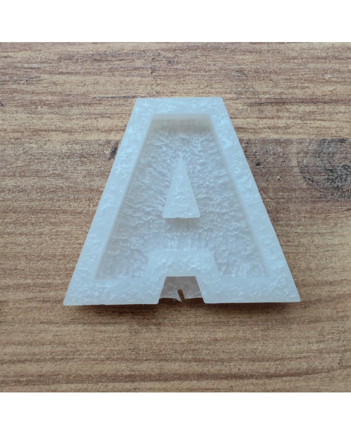 Tekli Harf Epoksi Reçine Kalıbı - K