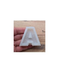 Tekli Harf Epoksi Reçine Kalıbı - K