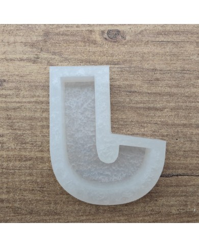 Tekli Harf Epoksi Reçine Kalıbı - K