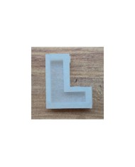 Tekli Harf Epoksi Reçine Kalıbı - M