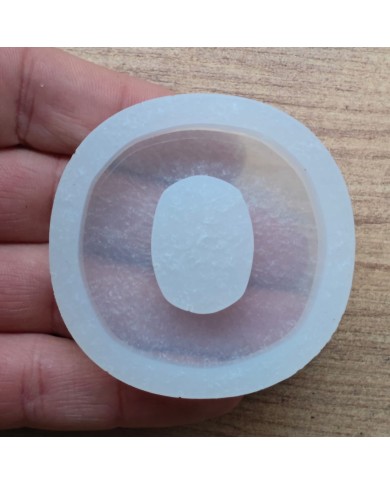 Tekli Harf Epoksi Reçine Kalıbı - O