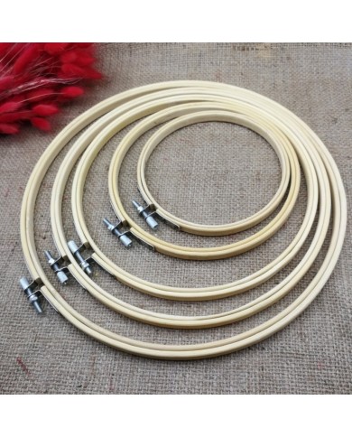 NAKIŞ AHŞAP VİDALI KASNAK - 14 CM - 10 ADET