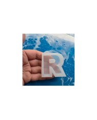 Tekli Harf Epoksi Reçine Kalıbı - R