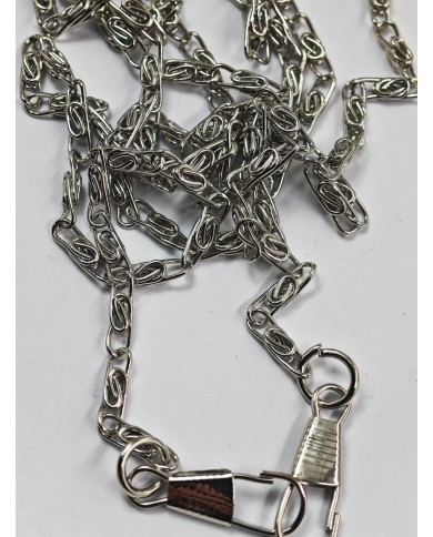 Mini S Model Ucu Kancalı Çanta Zinciri - Model:R1 - Gümüş