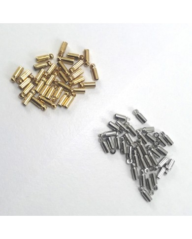 Huni Boncuk Kapak - Boncuk Şapkası - 6 mm - Gümüş - 10 Adet