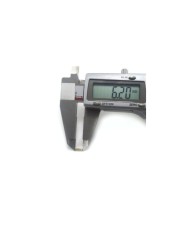 Huni Boncuk Kapak - Boncuk Şapkası - 6 mm - Gümüş - 10 Adet