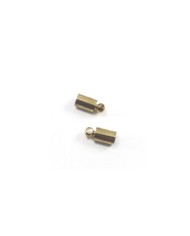Huni Boncuk Kapak - Boncuk Şapkası - 9 mm - Gold - 50 Adet